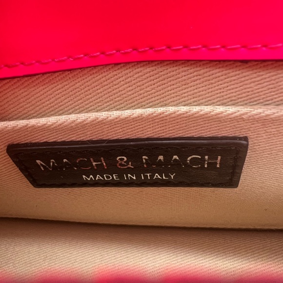 MACH & MACH Samantha Double Bow Top Handle Bag - Picture 13 of 16